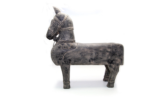 Motifs traditionnels de haute qualité, bois de jacquier vietnamien, vente en gros, bon prix, fait à la main, bois Antique, grand cheval - Product Image 2