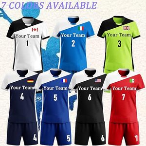Camiseta de voleibol personalizada con equipo de número de nombre para niñas y mujeres, camiseta de voleibol personalizada y pantalones cortos para niños y hombres - Product Image 5