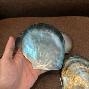 สินค้าขายดี จานมุกทรงกลม แม่ของจานมุก จานซับคาเวียร์ เหมาะสําหรับเสิร์ฟคาเวียร์ระดับพรีเมียม - Product Image 1