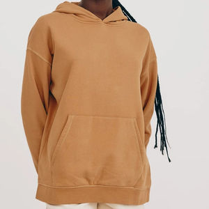 Sweat à capuche oversize d'hiver pour homme, impression brodée personnalisée, ODM, épaules tombantes, pull décontracté - Product Image 4