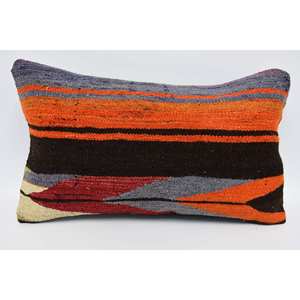 หมอนผ้าวูลถักลายดอกไม้วินเทจลายมีหลายสี12x20นิ้วไม่ลื่นถอดซักได้เป็นมิตรกับสิ่งแวดล้อมสำหรับโซฟาในบ้าน - Product Image 1