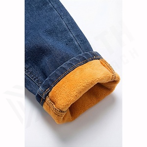 Men's Hip Hop Style Back Baggy Denim Jeans Streetwear Custom Men High Quality <b>Balloon</b> Fit Jean Durable Trousers Customized Color - Product Image 6