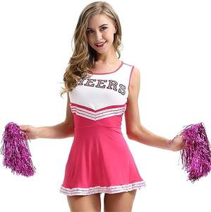 Nouveautés 2024 - Tenues de cheerleading tendance Hedus Sports - Shorts avec strass - Impression par transfert thermique - 100% polyester - OEM - Product Image 1