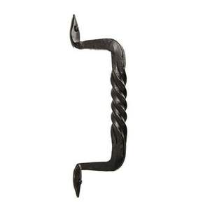 Handicrafts Wrought Iron Metal <b>Vintage</b> Eco-Friendly <b>Door</b> Pull Handle Black Finished Home Hotels Villas Decorations Tools - Product Image 4