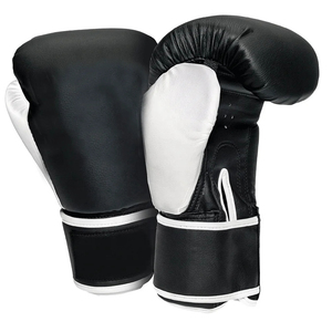 Guantes de Boxeo Profesionales Personalizados de Alta Calidad para Hombre, Diseño en Cuero PU y Cuero Sintético, Tamaño Perfecto para sus Prácticas de Artes Marciales - Product Image 1