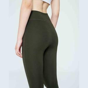 Leggings de Yoga Sin Costuras para Mujer, de Alta Elasticidad, Secado Rápido, Estiramiento en Cuatro Direcciones, Transpirables, Pantalones Deportivos de Cintura Alta con Efecto Levanta Glúteos, Color Sólido - Product Image 2