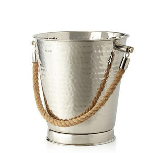 Stainless Steel Hammered Copper Plated Champagne and Wine <b>Bucket</b> - Product Image 5
