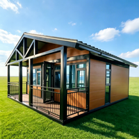 Maison conteneur extensible de 40 pieds à assemblage rapide et mobile, bâtiment préfabriqué moderne multi-usage pour école, atelier, bureau, entrepôt