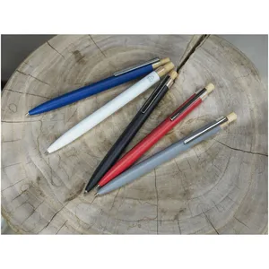 Stylo Penna Nooshin, gadget écologique en aluminium recyclé, style moderne pour surligner - Product Image 6