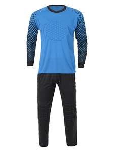 Tenue de gardien de but de football avec maillot personnalisable en acier inoxydable - Product Image 6