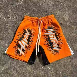 Short confortable pour homme Broderie 3D personnalisée OEM pour streetwear ou vêtements promotionnels - Product Image 1