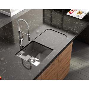 Produit en marbre de qualité supérieure Java Noir, dalle fine contemporaine Unionstone - Product Image 3