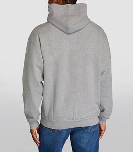 Sudadera con capucha de gran tamaño para hombre con estilo Sudadera de moda con bolsillo frontal Ropa cómoda 100% algodón Peso pesado - Product Image 4
