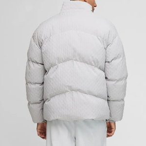 Doudoune pour hommes Vente en gros de meilleure qualité à la mode Tenue d'hiver décontractée en coton rembourré Logo personnalisé Doudoune pour hommes - Product Image 3