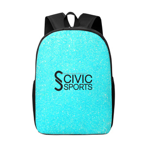 กระเป๋าหนังสือผ้าลูกฟูกแวววาวแบบยูนิเซ็กส์วัสดุประดับเลื่อมน่ารักกระเป๋าเป้นักเรียนหญิง/เด็กขายส่ง - Product Image 4