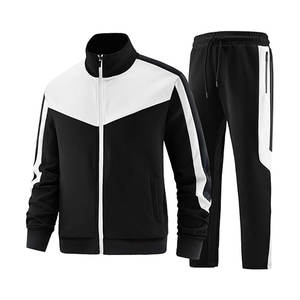 ชุดวอร์มผ้าคอตตอนกันลมสำหรับผู้ชายชุดกีฬาแห้งเร็วระบายอากาศได้ดีสำหรับออกกำลังกายในฤดูใบไม้ร่วง - Product Image 2