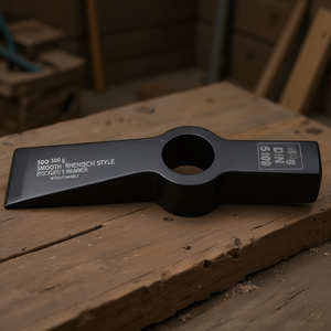 500 g Smooth Rhenish Style Bricklayer's <b>Hammer</b> Without Handle - Product Image 3