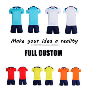 Diseños de uniformes de fútbol de alta calidad OEM Logotipo personalizado Impresión de transferencia de calor Secado rápido Color personalizado 100% Poliéster Desgaste Fútbol - Product Image 5
