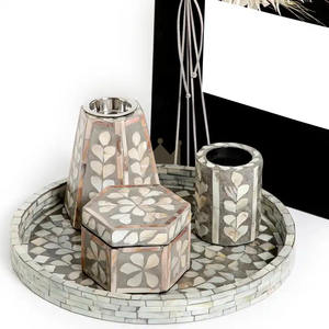 Haute qualité nacre incrustation Bakhoor brûleur d'encens Mubkhar pour Ramadan Eid bois de santal cadeau parfumé - Product Image 1