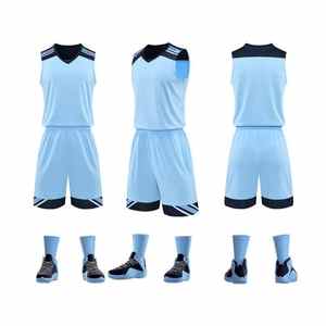 OEM personalizado sublimación Reversible baloncesto Jersey pantalones cortos camisa hombres baloncesto desgaste secado rápido entrenamiento equipo baloncesto uniforme - Product Image 4