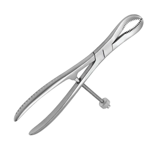 Pinces à os manuelles professionnelles avec verrouillage rapide, 13 cm, acier inoxydable, chirurgicales orthopédiques, certifiées CE - Product Image 2