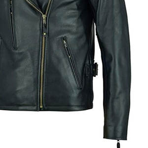 แจ็กเก็ตหนังแกะสำหรับผู้ชายแจ็คเก็ตหนังแฟชั่นแบบมีซิปสำหรับลำลอง - Product Image 6