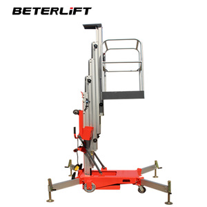 Высококачественная одностоечная вертикальная алюминиевая подъемная платформа 8м/10м для монтажных и ремонтных работ - Product Image 6