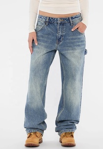 Custom Cotton Vintage Streetwear Skate <b>Cargo</b> <b>Work</b> Pants Men Relaxed Fit Heavyweight Duck Canvas Double Knee Carpenter Pants - Product Image 4