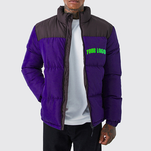 เสื้อแจ็คเก็ตฤดูหนาวผู้ชายแบบสั่งทำพิเศษ ผ้าแคนวาส คอตั้ง ปักโลโก้ มีฮู้ด บุหนา ผ้าพิมพ์ลาย สภาพใหม่ - Product Image 4