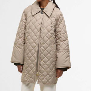 Chaqueta Acolchada Clásica para Mujer, Abrigo Cálido y Cómodo, Chaqueta Acolchada de Nailon 2026 con Cierre Completo, Estilo Urbano, Personalizable OEM - Product Image 2