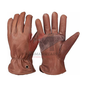 Guantes de Trabajo de Cuero Vacuno de Primera Calidad, Más Vendidos, con Características de Seguridad, Protección Térmica Superior, Construcción Duradera, Ajuste Resistente - Product Image 1