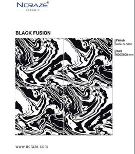 Design moderne 600x600 Carreaux en porcelaine au fini brillant élevé Carreaux vitrifiés solides pour mur intérieur d'appartement Poli lisse - Product Image 4