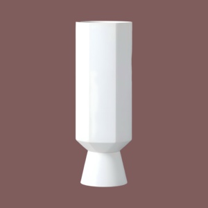 Florero de Metal de hierro de tamaño mediano estilo de diseño costero hecho a mano hogar Oficina restaurante Mesa maceta decoración regalo de boda - Product Image 3