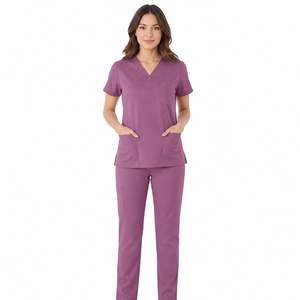 Conjunto de Uniforme Médico para Mujer |   Uniformes Médicos Premium con Cuello en V |   Ropa de Enfermería Cómoda - Product Image 1