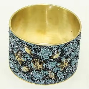 Servilletero de Metal azul y plateado con cristal, accesorio de Decoración de mesa elegante para el hogar, comedor, boda y fiesta, elegante y brillante - Product Image 5