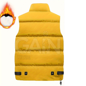 Trendy <b>Quilted</b> Puffer Plus Size Vests With Customized Packing Best Selling Men's Puffer Vests For Winter - Product Image 2