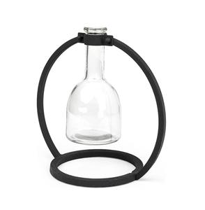 Nouvelle arrivée Vase à fleurs en aluminium de style antique avec gravure de motif ethnique et lèvre évasée à usage spirituel ou festif - Product Image 3