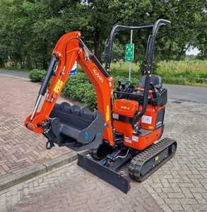 รถขุดขนาดเล็ก Kubota U10-5 1 ตัน 10 แรงม้า ดีเซล แบบ Zero Tail Swing ปรับความกว้างได้ ระบบไฮดรอลิก ขนาดกะทัดรัด - Product Image 5