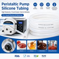 Tuyau en silicone pour pompe péristaltique, haute élasticité, qualité alimentaire, pour dosage de liquides, tube de dosage pour machine de remplissage de sauces et de sirops
