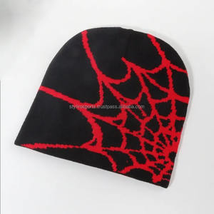 Gorro de punto Jacquard Y2K unisex, diseño de logotipo personalizado, algodón de alta calidad para accesorios de invierno, viajes en la playa, hombres y mujeres - Product Image 2