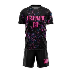 Tenues de football durables, uniformes de football personnalisés, ensembles d'entraînement de football sublimés, maillot de football, shorts, vêtements de football, uniforme - Product Image 2