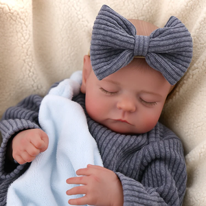 Poupée réaliste <span class=keywords><strong>Reborn</strong></span> Babeside Quiet Noah, 20 pouces, petit garçon, tête en vinyle, corps en tissu - Product Image 3