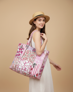 กระเป๋าถือดีไซน์เนอร์สั่งทำพิเศษสำหรับผู้หญิง ลายพิมพ์สำหรับใช้ในออฟฟิศ คุณภาพสูง เหมาะสำหรับใส่เสื้อผ้าและช้อปปิ้ง กระเป๋าถือธรรมชาติ - Product Image 3