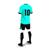Uniforme de fútbol personalizado de alta calidad Recién llegado Equipo Desgaste Uniforme de fútbol Diseño de logotipo Uniforme de fútbol