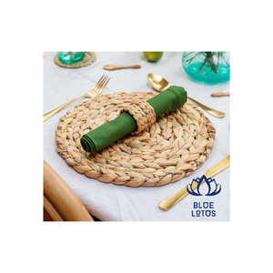 Mantel Individual de jacinto de agua al mejor precio, paja de hierba tejida, algas marinas hechas a mano de Blue Lotus Farm Viet Nam - Product Image 5