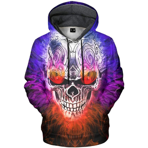 Sudaderas con capucha de lana de algodón para hombres Logotipo popular Diseño de sublimación impreso Cuello con capucha de invierno - Product Image 4