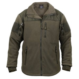 Veste d'hiver pour homme, noire, à manches longues, en polaire respirante, coupe-vent, avec col montant, vêtements de sport d'extérieur, taille adulte - Product Image 6