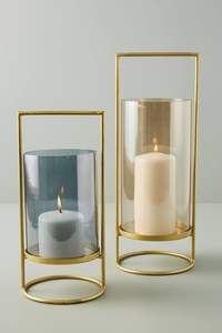 Hot Selling Set of 2 Wooden <b>Candle</b> Pillar Holder Modern Design Natural Colour <b>Taper</b> <b>Candle</b> Holder for Christmas Decoration - Product Image 3
