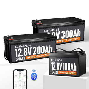 مجموعة نظام تخزين الطاقة الشمسية ليثيوم أيون دورة عميقة في الاتحاد الأوروبي بطارية Lifepo4 12 فولت 100 أمبير 200 أمبير 300 أمبير 400 أمبير - Product Image 1