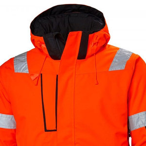 Vestes de sécurité à capuche unisexes pour hommes de couleurs personnalisées avec caractéristiques antistatiques et imperméables - Product Image 4